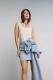 Юбка Ply jeans issju, цвет: голубой,  купить онлайн