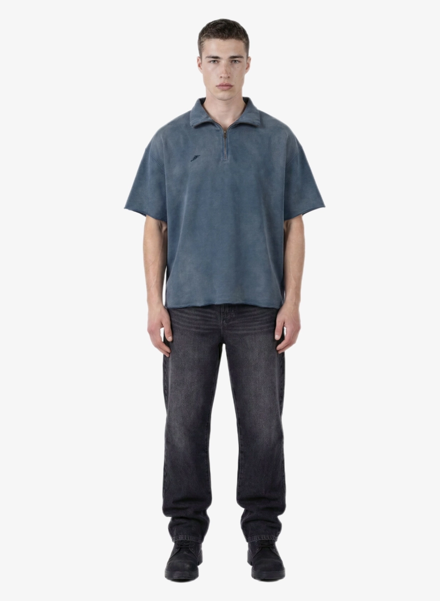 Футболка поло F | ABLE, цвет: голубой,  купить онлайн