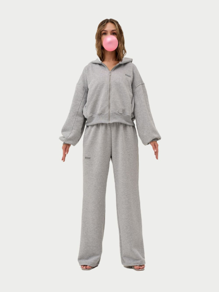 Брюки с застёжкой утепленные ONSI, цвет: melange,  купить онлайн