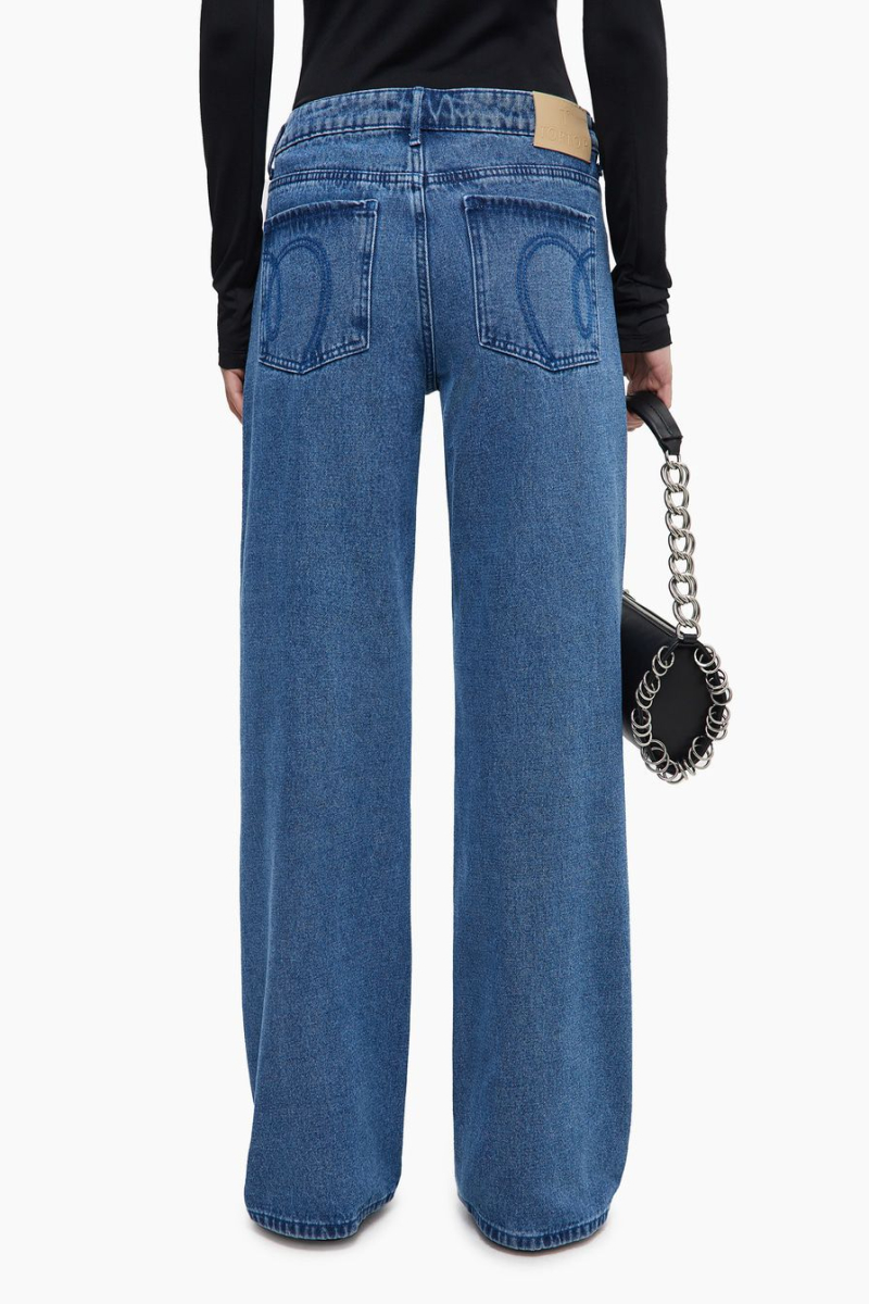 Джинсы из смесового хлопка TOPTOP, цвет: синий, TT.036.12903.621 купить онлайн