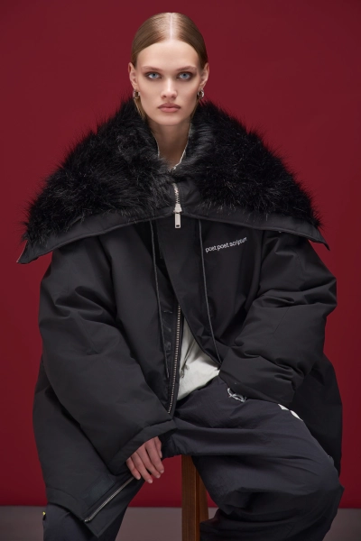 Оверсайз парка COLD LINE p.p.s., цвет: Черный, 1012.00.00.BLK купить онлайн