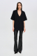 Футболка FRAME с V вырезом F/W 24/25 Label .B, цвет: black, Tp.04.4.5503BLC со скидкой купить онлайн