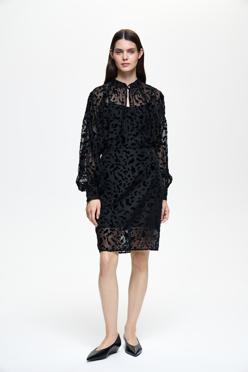 Юбка из деворе