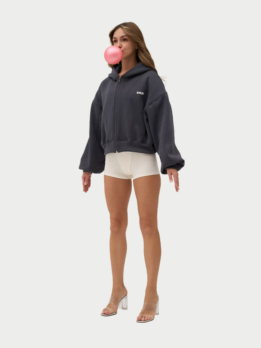 Zip Худи с начесом ONSI, цвет: Graphite,  купить онлайн