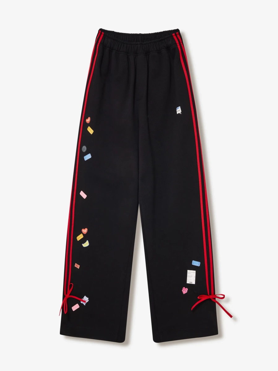 Sticker Pack Брюки Свободного Кроя p.p.s., цвет: черный/красный, 0829.01.00.BLK2 купить онлайн