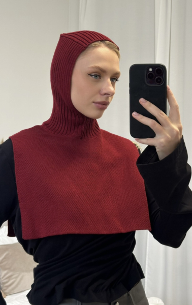 Балаклава BURGUNDY