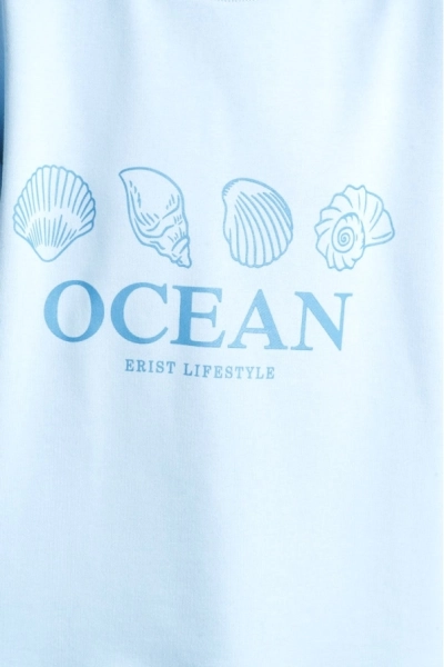 Свитшот OCEAN Light Blue