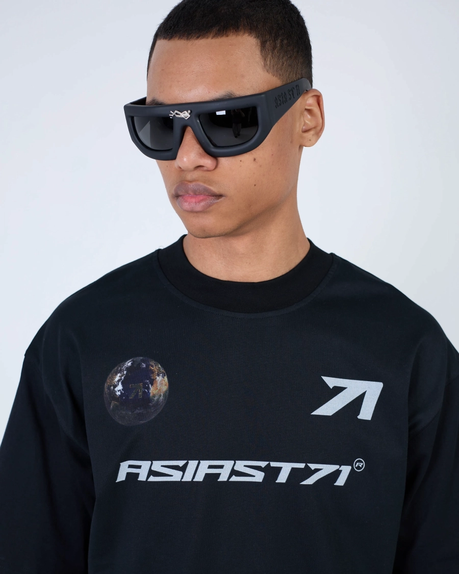 Лонгслив JERSEY MESH SLEEVES BLACK ASIA ST 71, цвет: Черный, Ast71.lsleevs-jersey-mesh-bl купить онлайн