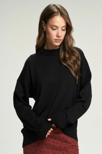 Джемпер Cotton Black Erist store, цвет: Черный, НФ-00001027 купить онлайн