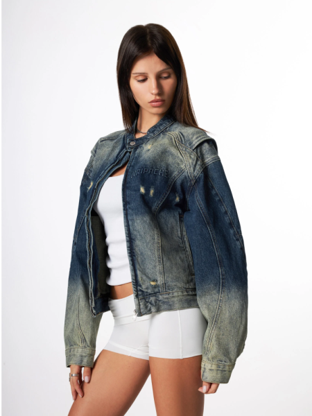 Куртка Cafe racer jacket denim U