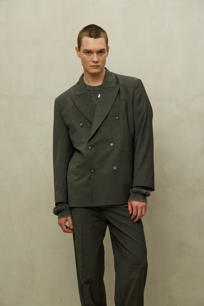 Брюки CLASSIC WOOL SORRY, I’M NOT, цвет: темно-серый,  купить онлайн
