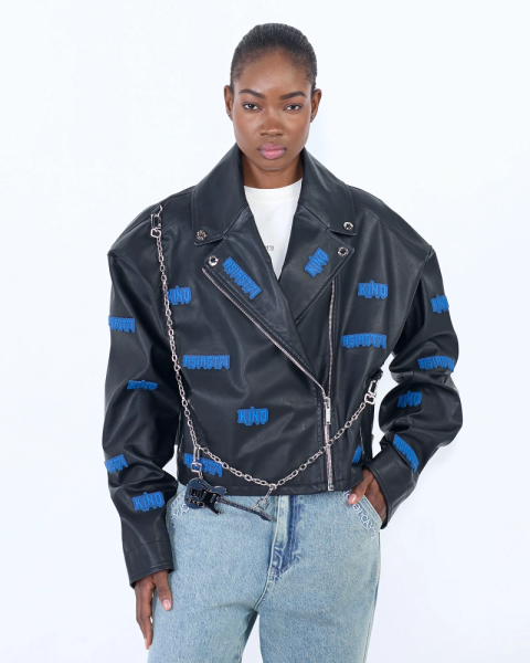 Косуха KINO ECO LEATHER BLACK