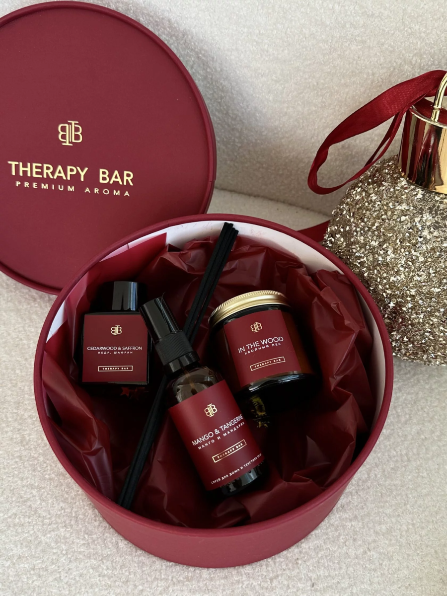 Набор подарочный THERAPY BAR Therapy bar, цвет: Бордовый MCTBRED124 |новая коллекция купить онлайн