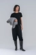 Брюки с манжетой OPORA Mankova, цвет: Черный, FW24/25-03 купить онлайн