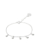 Браслет 5 капель Dafnashop, цвет: серебро,  купить онлайн