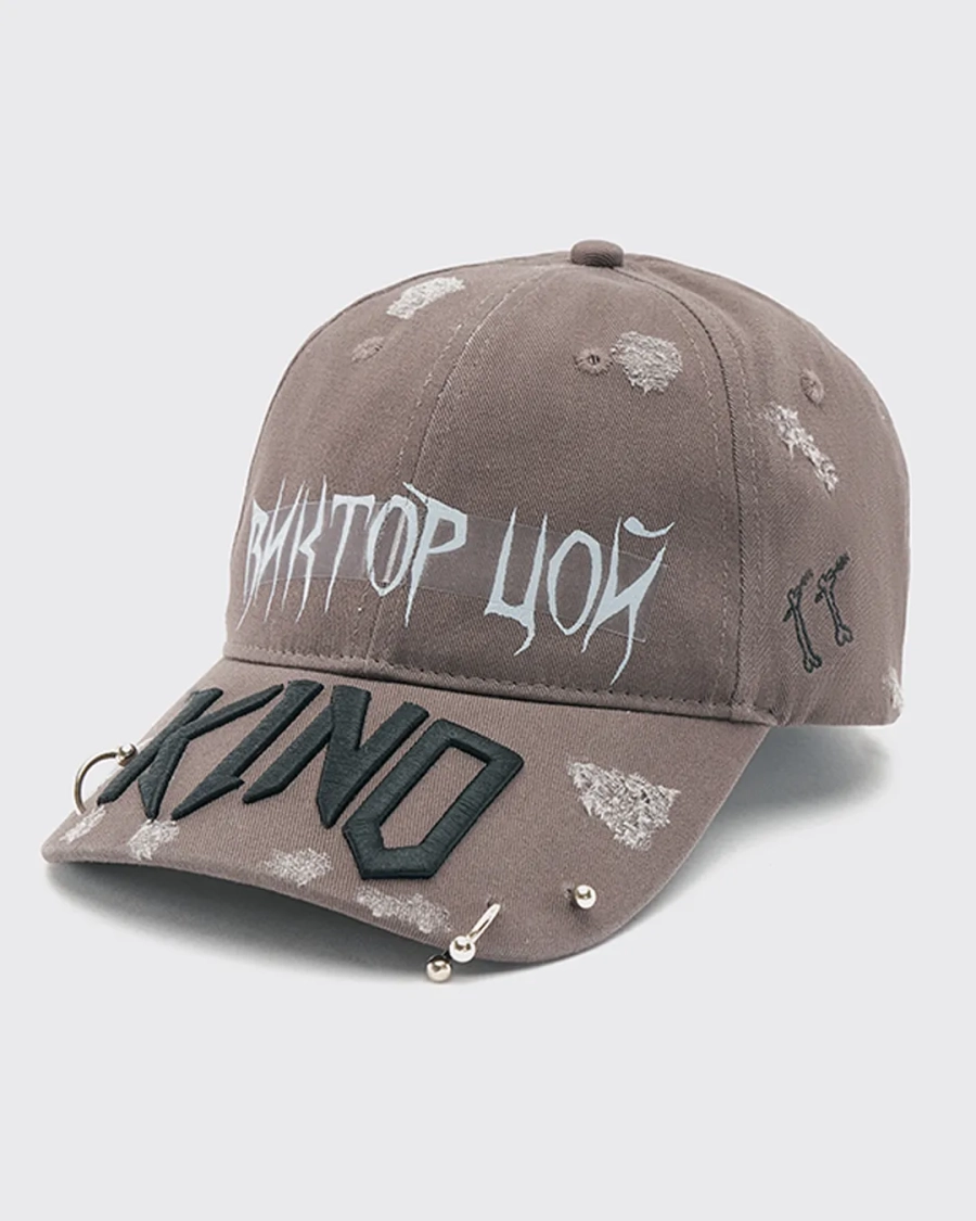 Бейсболка KINO TSOY GREY ASIA ST 71, цвет: серый Ast71.kino-cap-Tsoy-grey купить онлайн