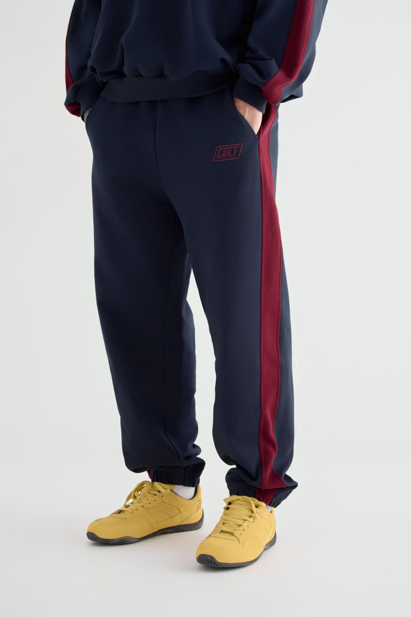 Джоггеры DRIVE CULT, цвет: синий,  купить онлайн