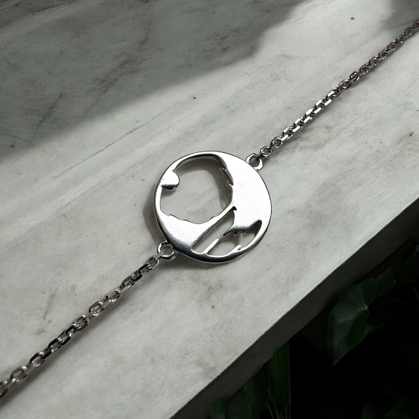 Браслет Река The Reason, цвет: серебро, брс река купить онлайн