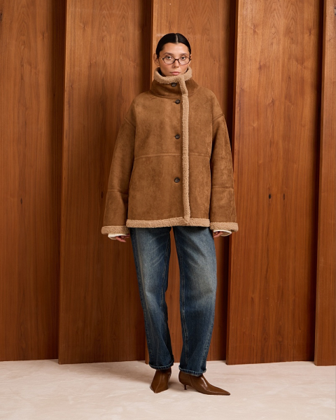 Дубленка Casual MIA AIM, цвет: кэмл, MIA712 купить онлайн