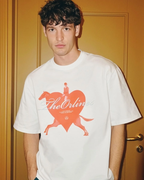 Футболка T-SHIRT HEART STEALER THE ORLINES, цвет: Milk, TS-HRTSTLR купить онлайн
