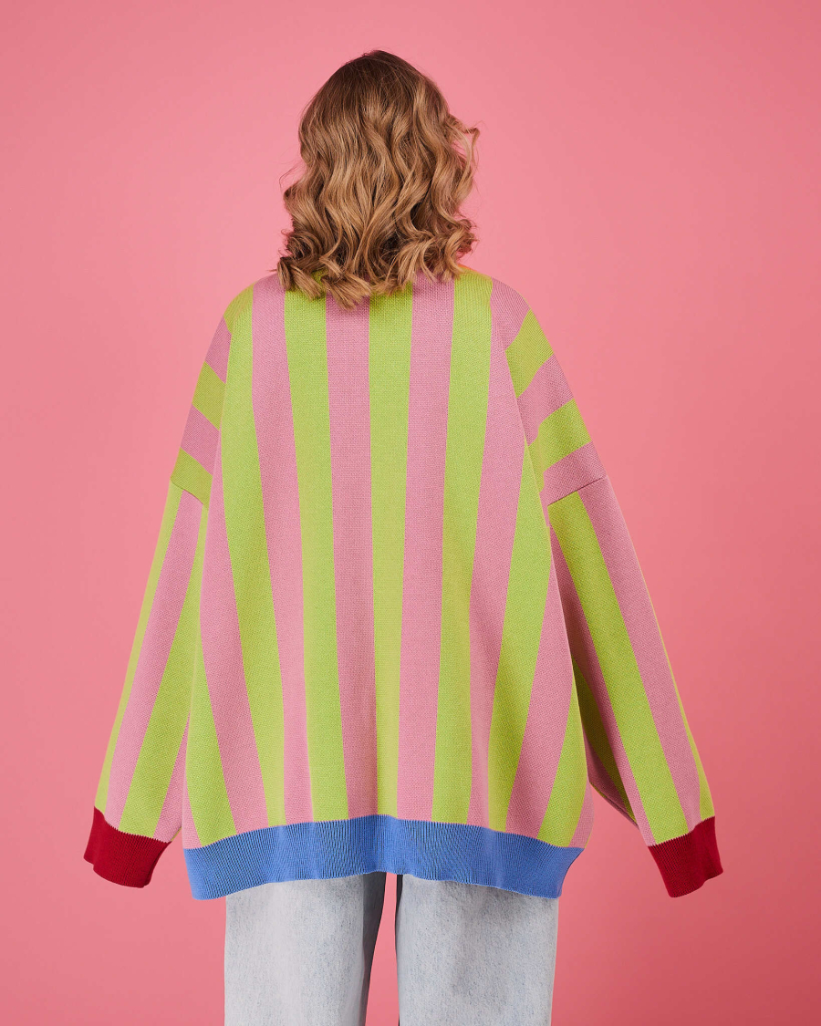 Свитер Тихий ритм TABOO, цвет: розовый, SV купить онлайн