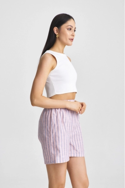 Шорты Pajama в широкую полоску Pink&Blue