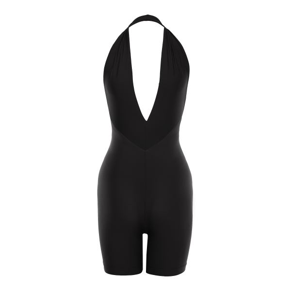 Комбинезон укороченный Romper black