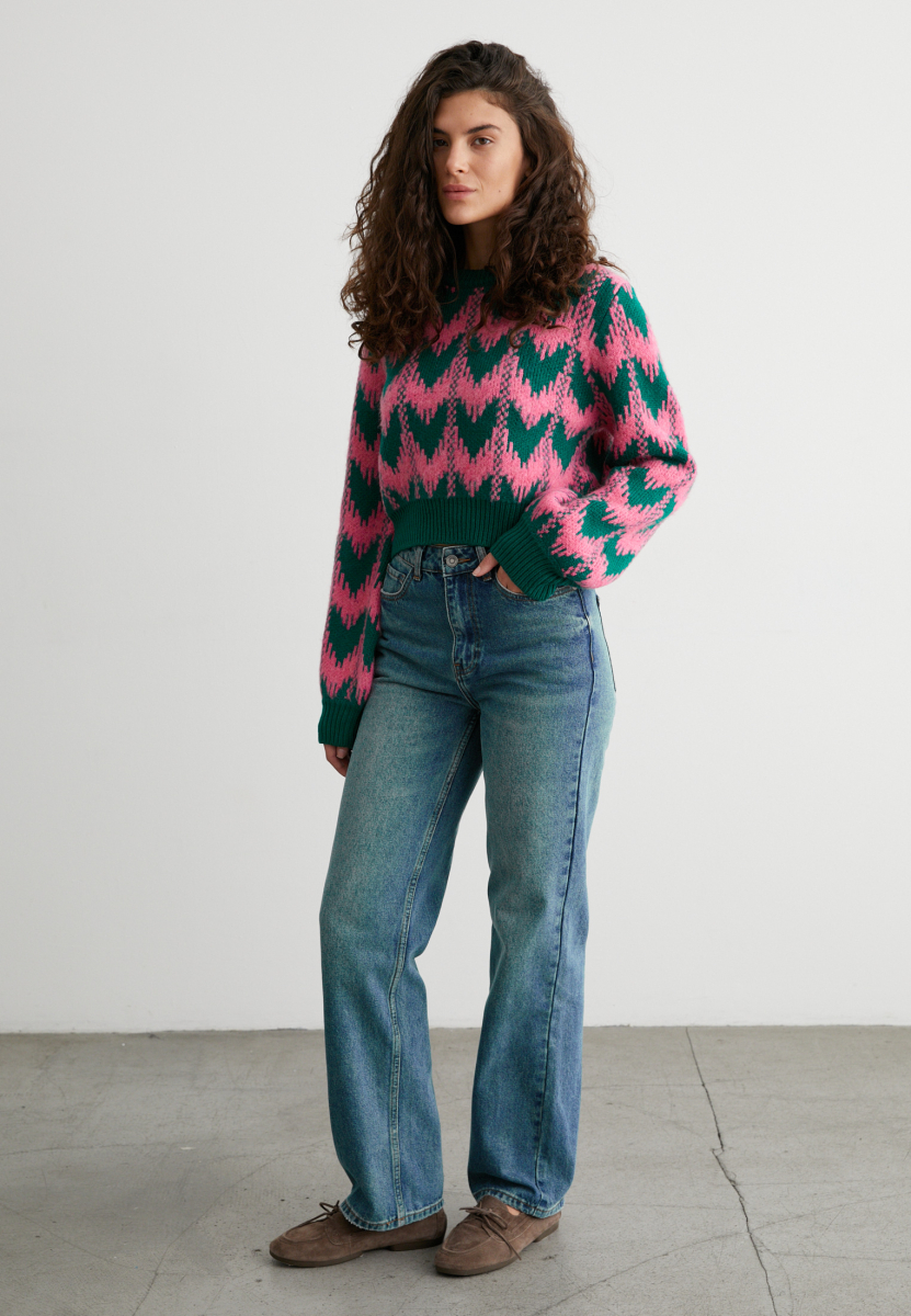 Свитер Haily Marou, цвет: розовый, mar1_0923_21 купить онлайн