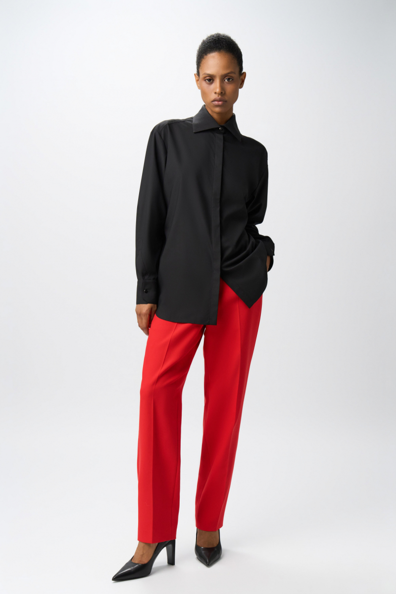 Рубашка Anis FASHION REBELS, цвет: Черный, FR24SS1SH400W310BL купить онлайн