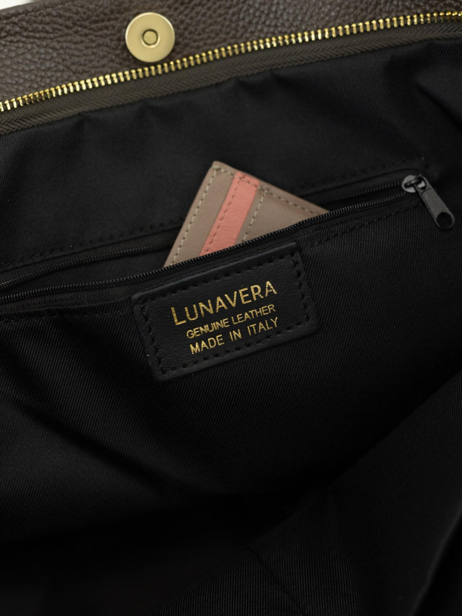 Сумка АМАНДА LUNAVERA, цвет: темно-коричневый J-704-PHR 3656 купить онлайн