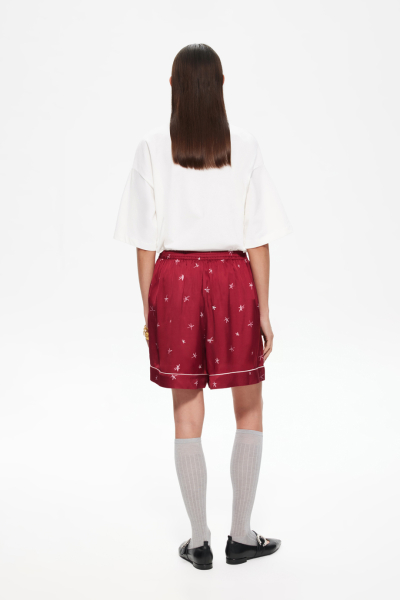 Шорты пижамные с принтом DREAMS BY ALENA AKHMADULLINA, цвет: красный, 225102090204326/205000 купить онлайн