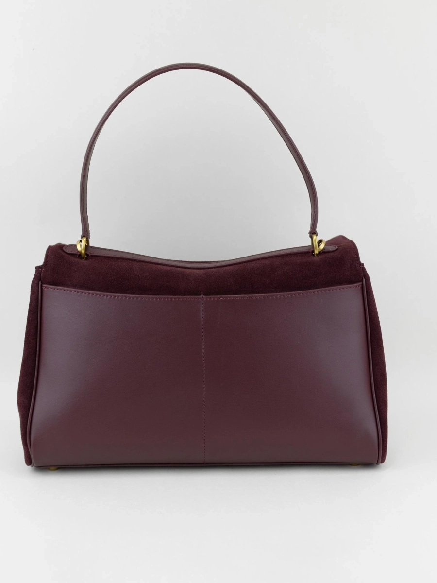 Сумка SANDRA MEDIUM brand salad, цвет: suede plum J-704-PHR 7272 купить онлайн
