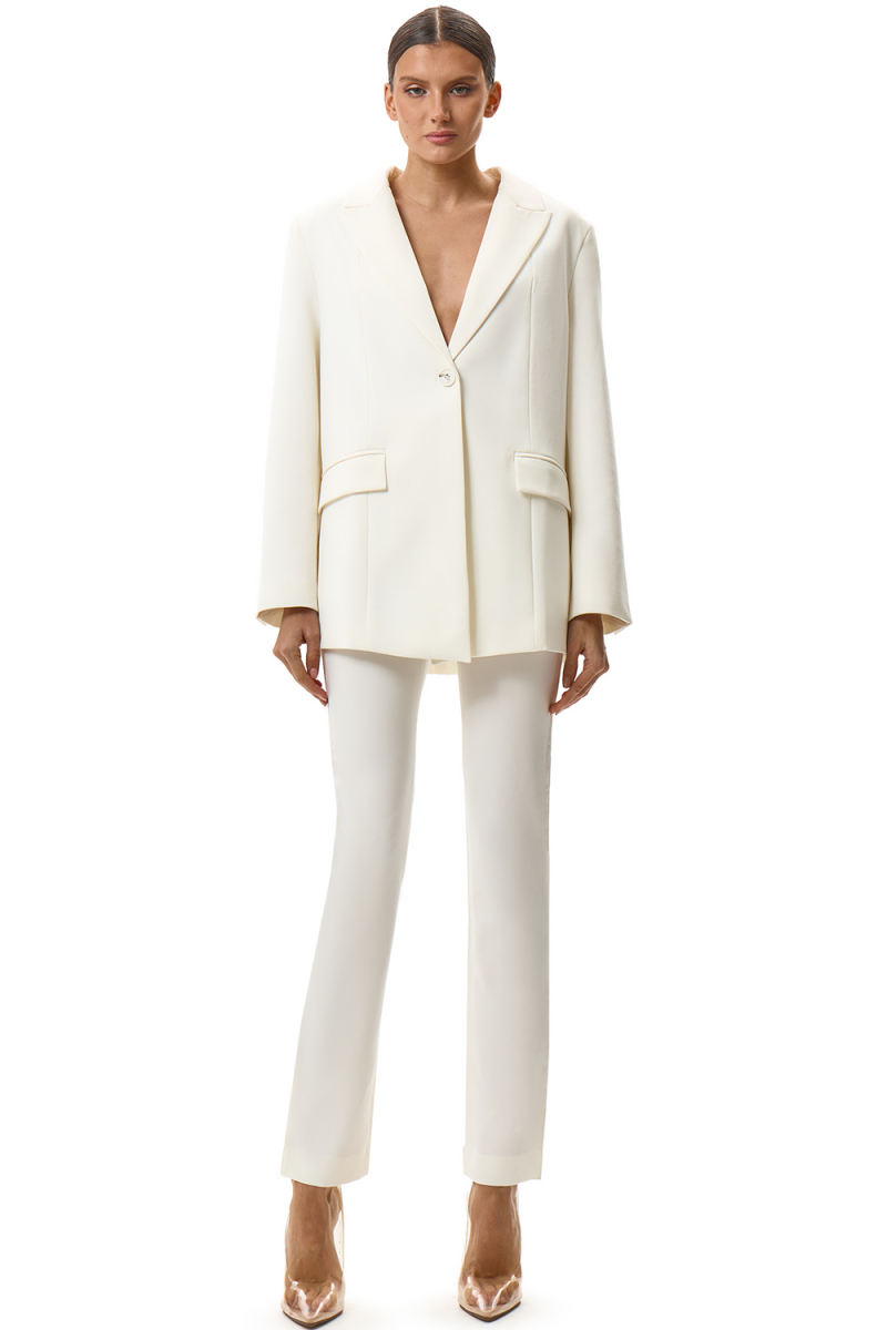 Жакет оверсайз с рельефами SODAMODA, цвет: молочный, 10513-001 купить онлайн