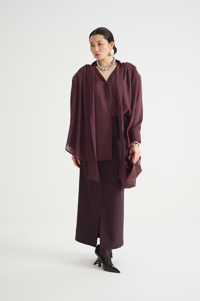 Блуза ROSA MIA AIM, цвет: сливовый, MIA706 купить онлайн