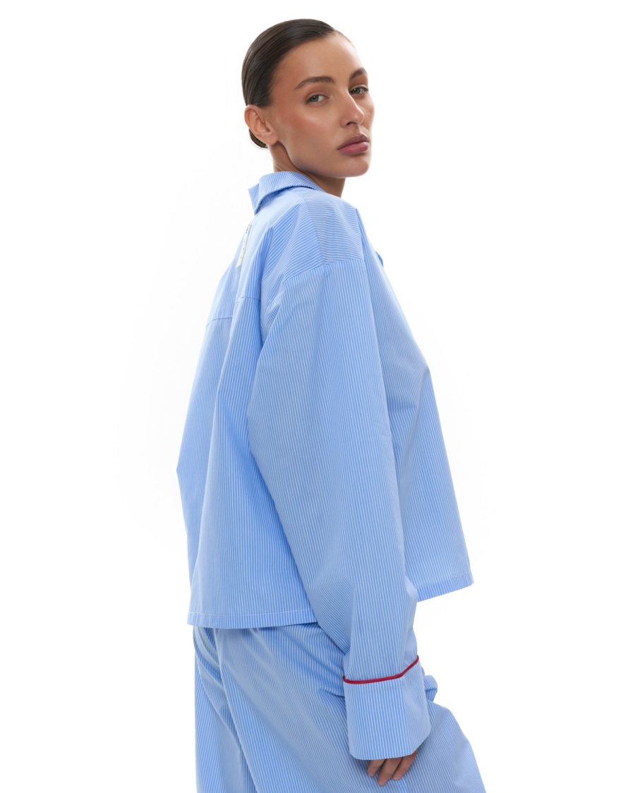 Пижама MAISON NY25 Suborbia, цвет: blue, 006374 купить онлайн