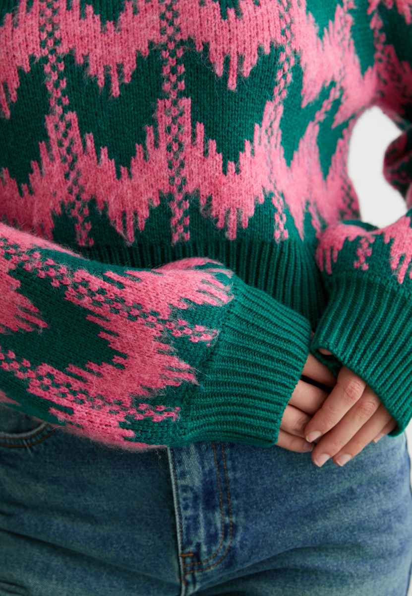 Свитер Haily Marou, цвет: розовый, mar1_0923_21 купить онлайн