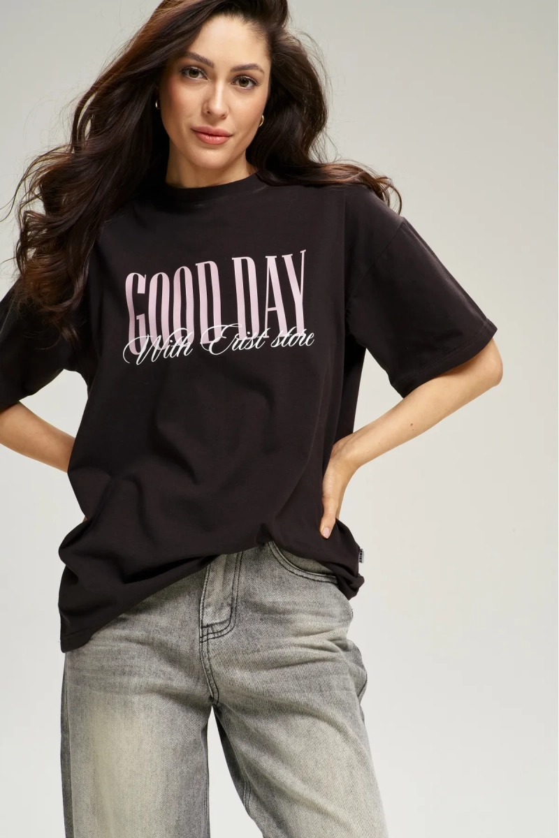 Футболка Good Day Choco Erist store, цвет: шоколадный, НФ-00003145 купить онлайн