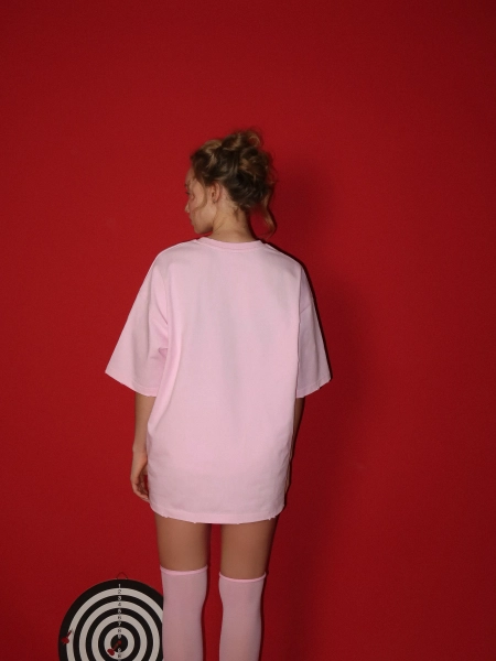 Футболка с принтом MIARTLAND, цвет: розовый НФ-00000853 | новая женская коллекция купить онлайн