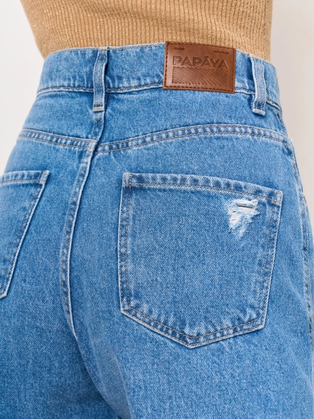 Джинсовые шорты PAPAYA, цвет: голубой, SS220713DSH купить онлайн
