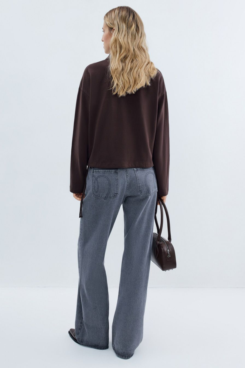 Джинсы из смесового хлопка TOPTOP, цвет: серый, TT.036.12903.801 купить онлайн