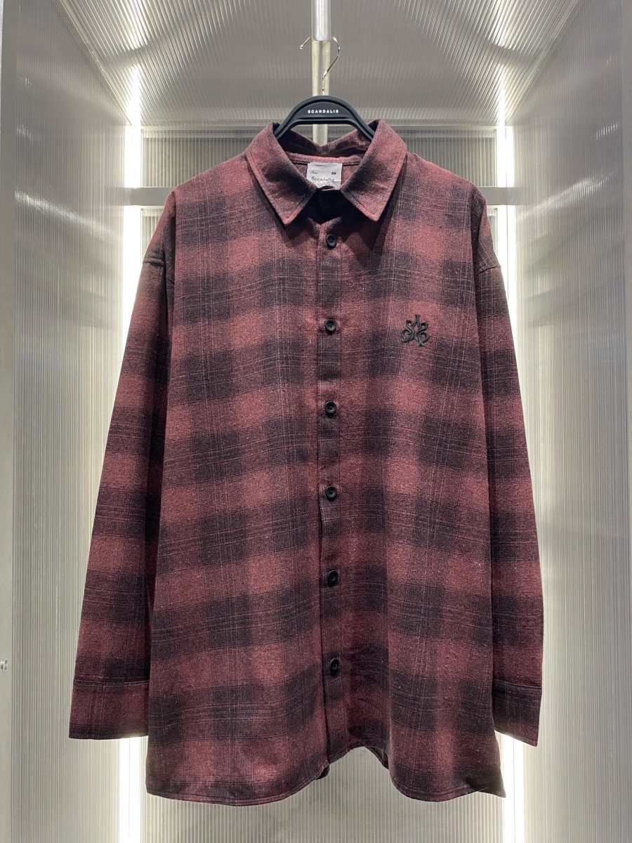 Рубашка LUMBERJACK SCANDALIS, цвет: Бордовый, РК017а купить онлайн