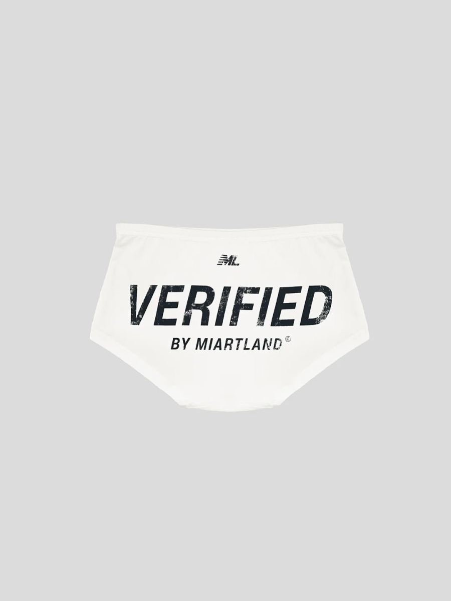 Трусы "Подтверждено" MIARTLAND, цвет: молочный НФ-00000937 купить онлайн