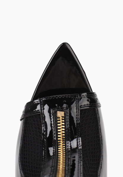 Ботильоны из натуральной кожи SBALO, цвет: Черный SHT92 купить онлайн