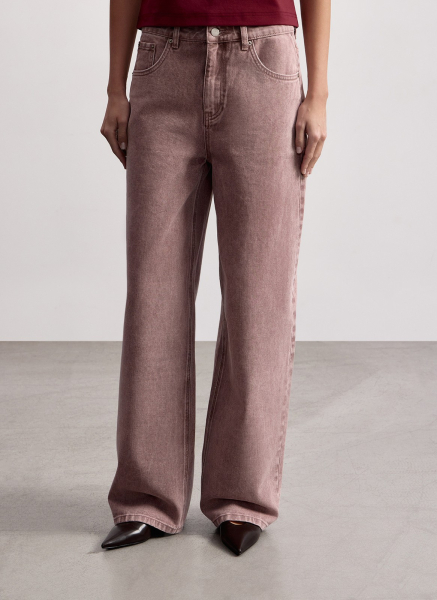 Джинсы мужского кроя ALL WE NEED, цвет: розовый, 2603W4616-23 купить онлайн