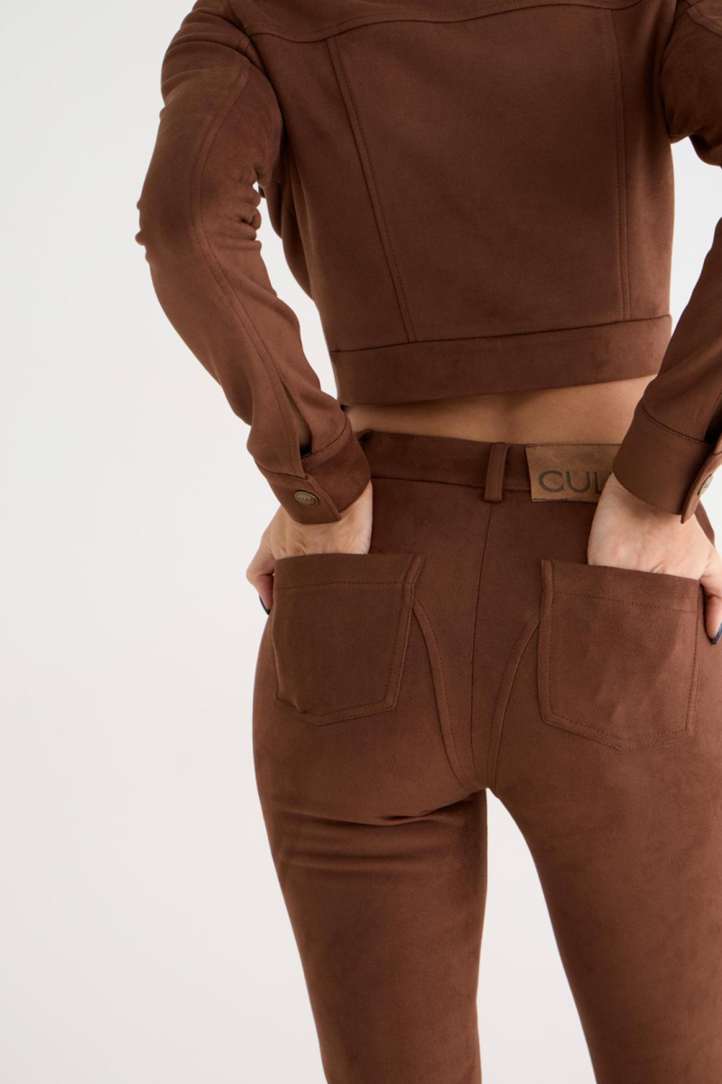 Брюки Saddle CULT, цвет: коричневый,  купить онлайн