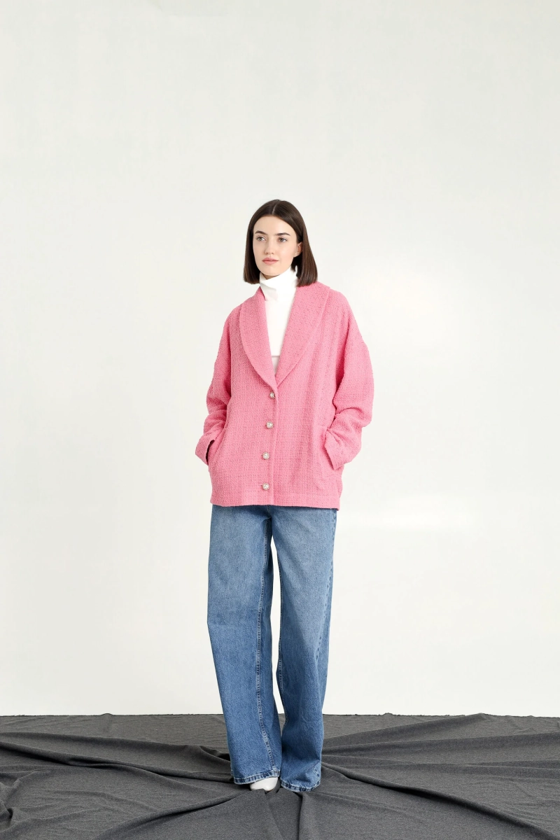 Кардиган vintage pink