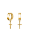 Серьги с крестиками GOLDENGAL, цвет: позолота, 03102000-0237 купить онлайн