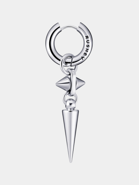 Моносерьга с шипом