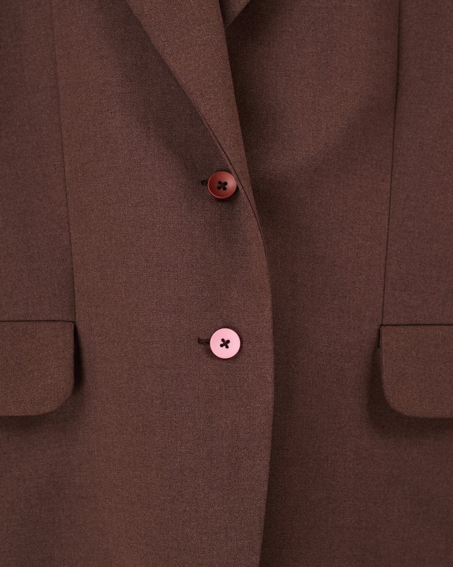 Пиджак макси шоколадный TABOO, цвет: шоколад, Blzr02 купить онлайн