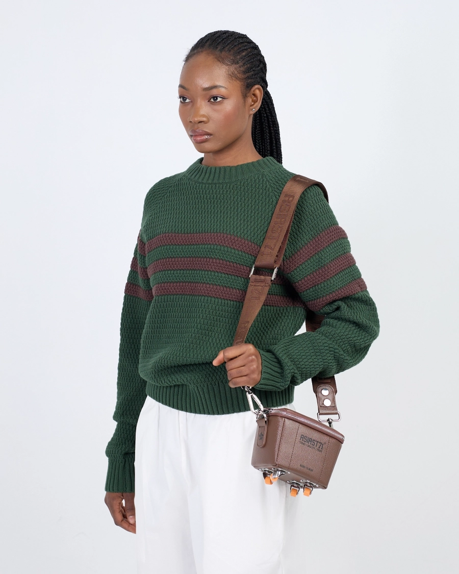 Сумка БАК MINI BROWN ASIA ST 71, цвет: коричневый Ast71.bag-tank-mini-brown купить онлайн